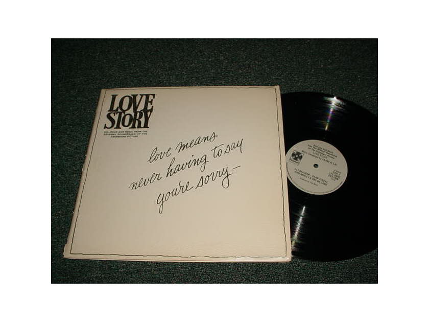 LOVE STORY DIALOGUE AND MUSIC - from the soundtrack double lp record