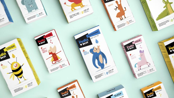 Storyteller Kids Supplements Packaging Design!