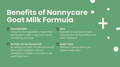 Benefits of Nannycare Goat Milk Formula | My Organic Company