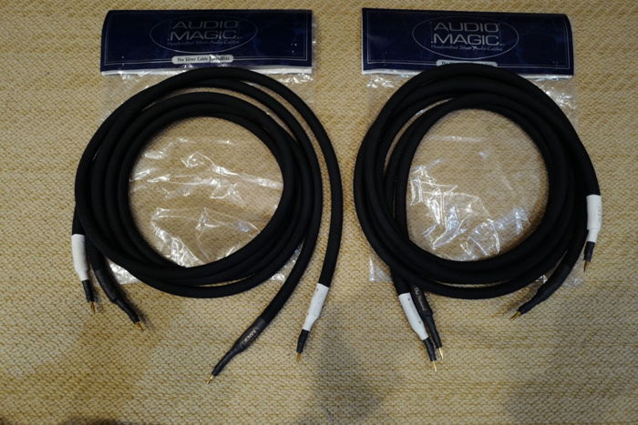 Audio Magic Cables "The Natural" 8' Speaker Cables Banana