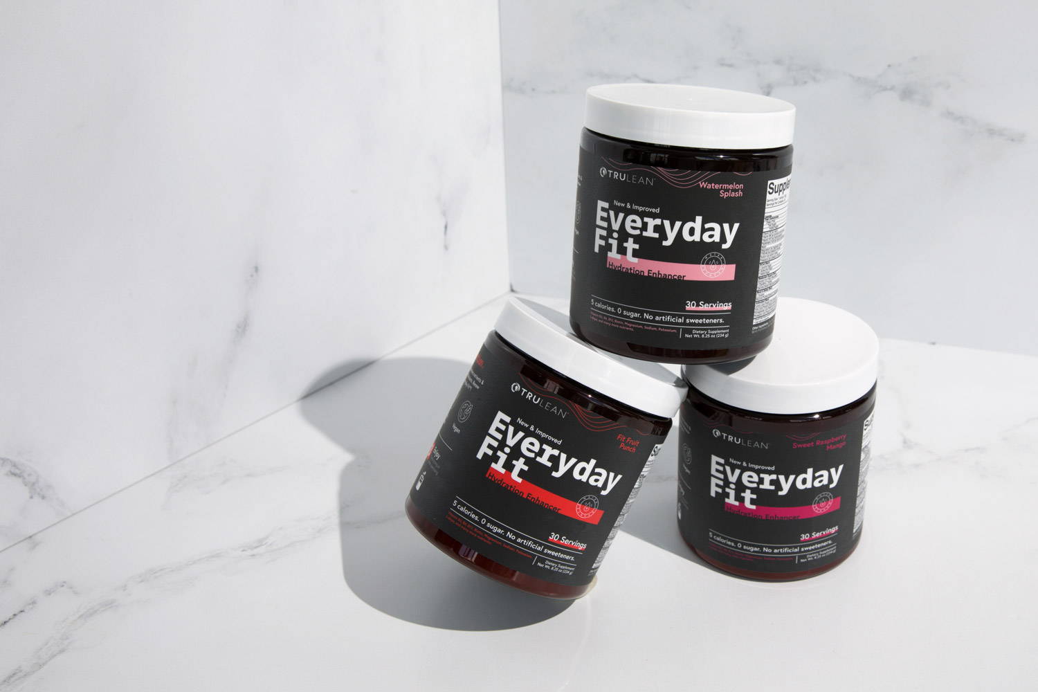 Everyday Fit™ is a vitamin-enhanced super powder that dissolves easily in water, a great replacement for sugary sodas or fruit juices.