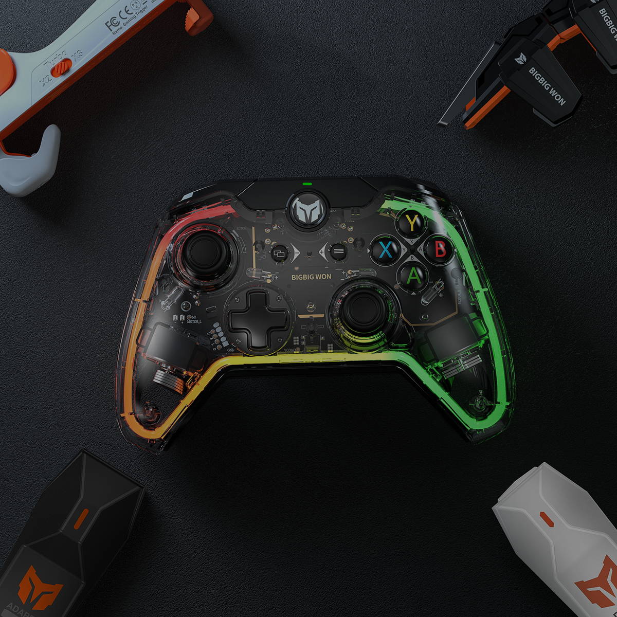 MOHJON Jet Mobile Gaming Trigger Gamepad Controller PUBG Fortnite