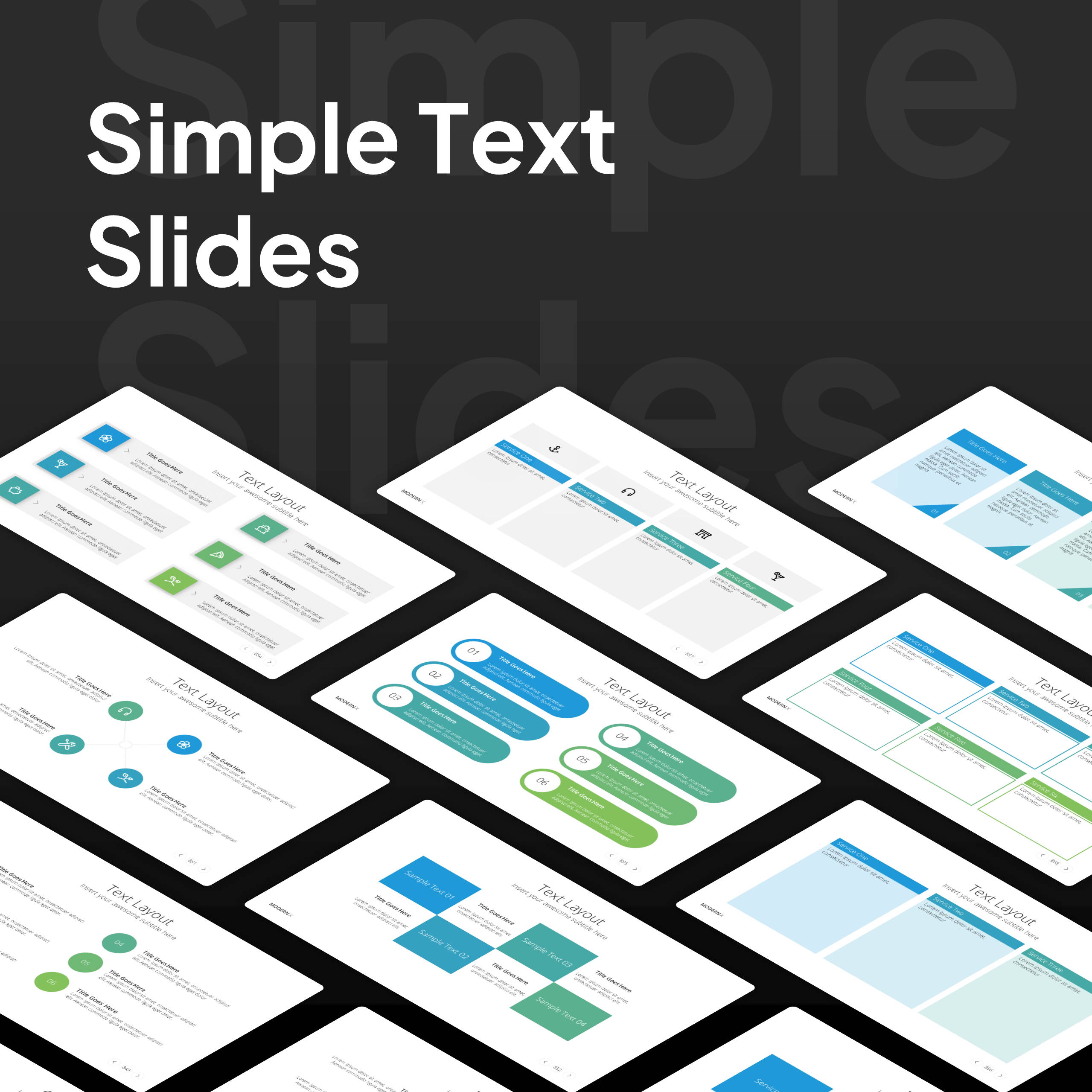 Modern X Consulting Firm Proposal Presentation Template