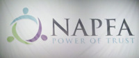 NAPFA waves its new flag.