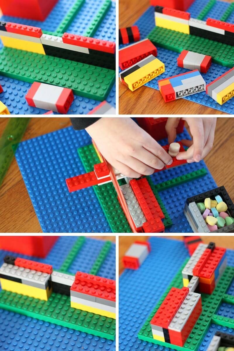 lego catapult first step