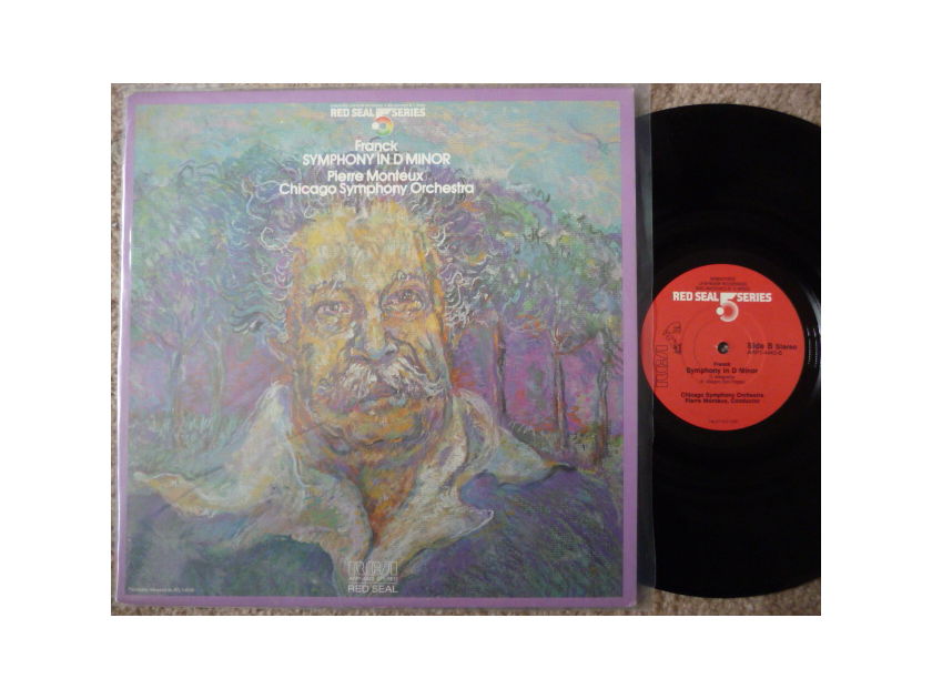 FRANCK SYMPHONY IN D MINOR - .5 series RED SEAL AUDIOPHILE LP