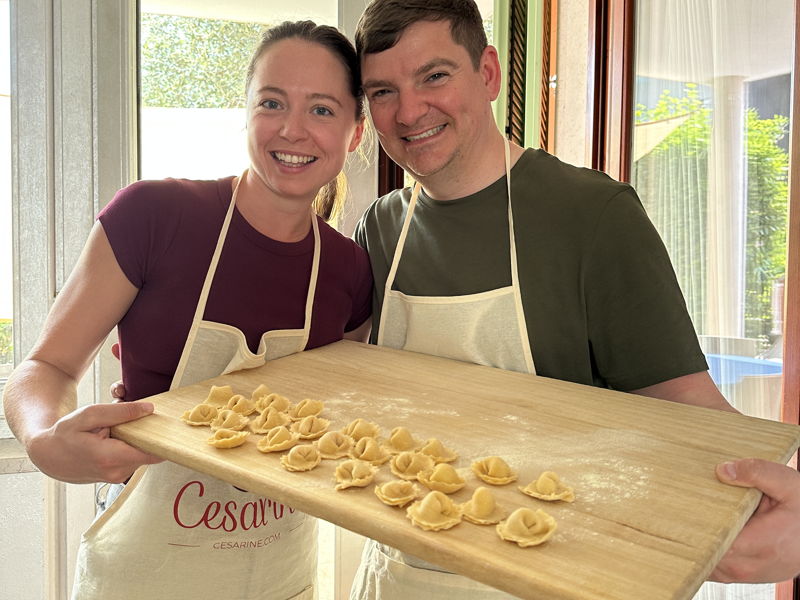 Corsi di cucina Peschiera del Garda: Pasta fresca e Gelato sul Lago di Garda