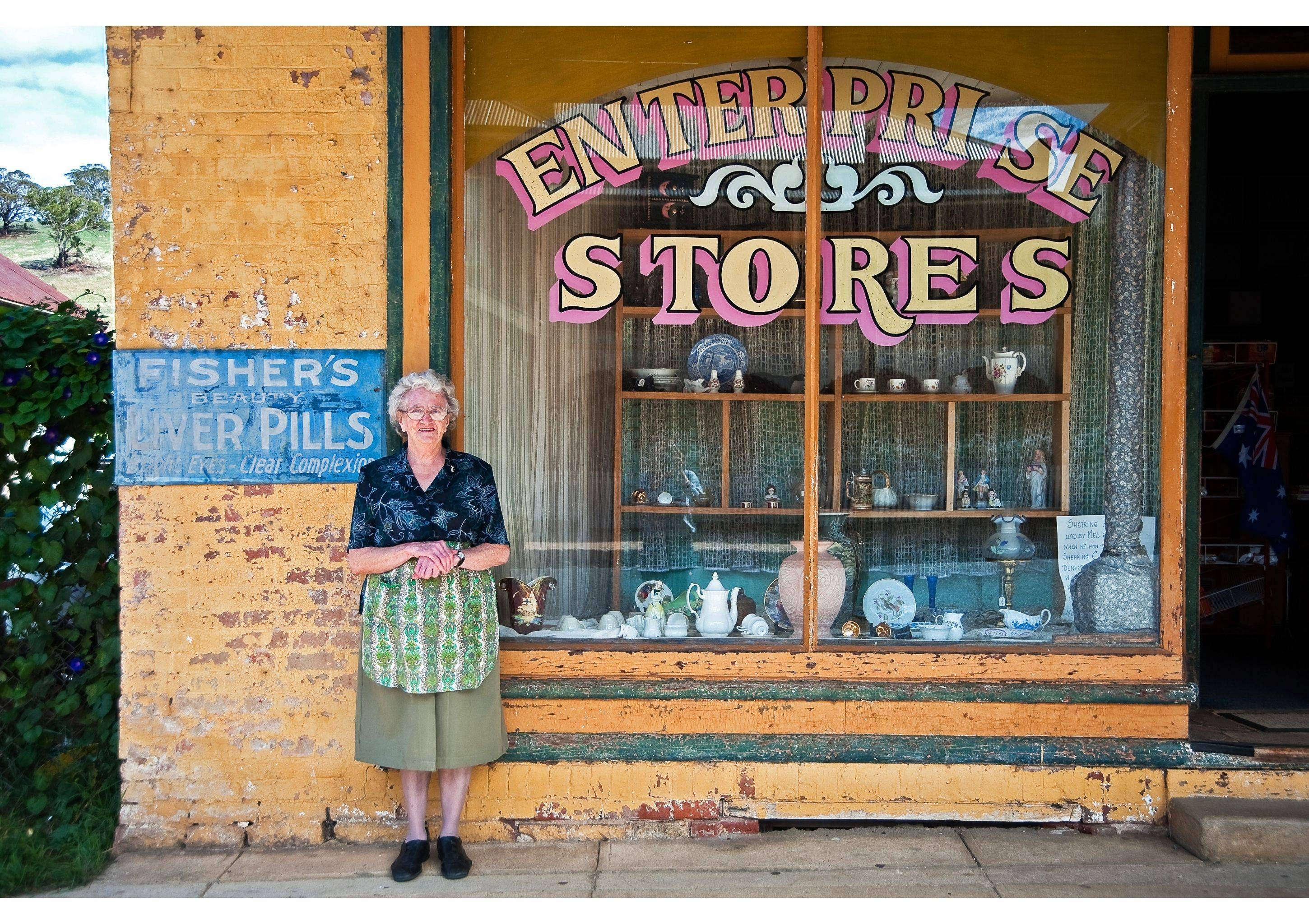 Carcoar General Store with Colleen