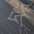 Graffiti removal from Passivated Stainless Steel Non-slip Grating