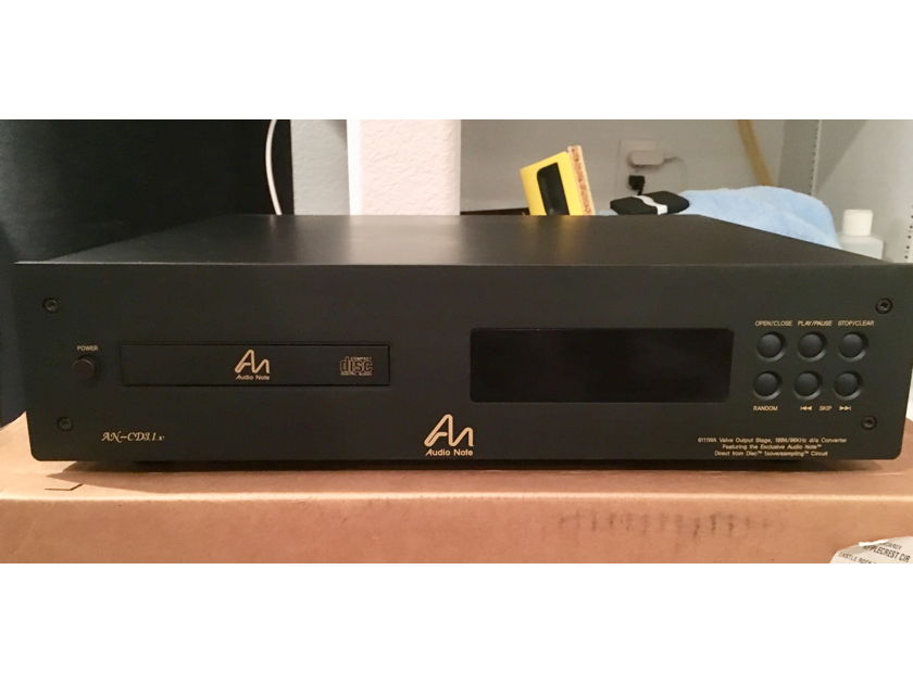 Audio Note CD-3.1x Tube CD player (SALE PENDING)