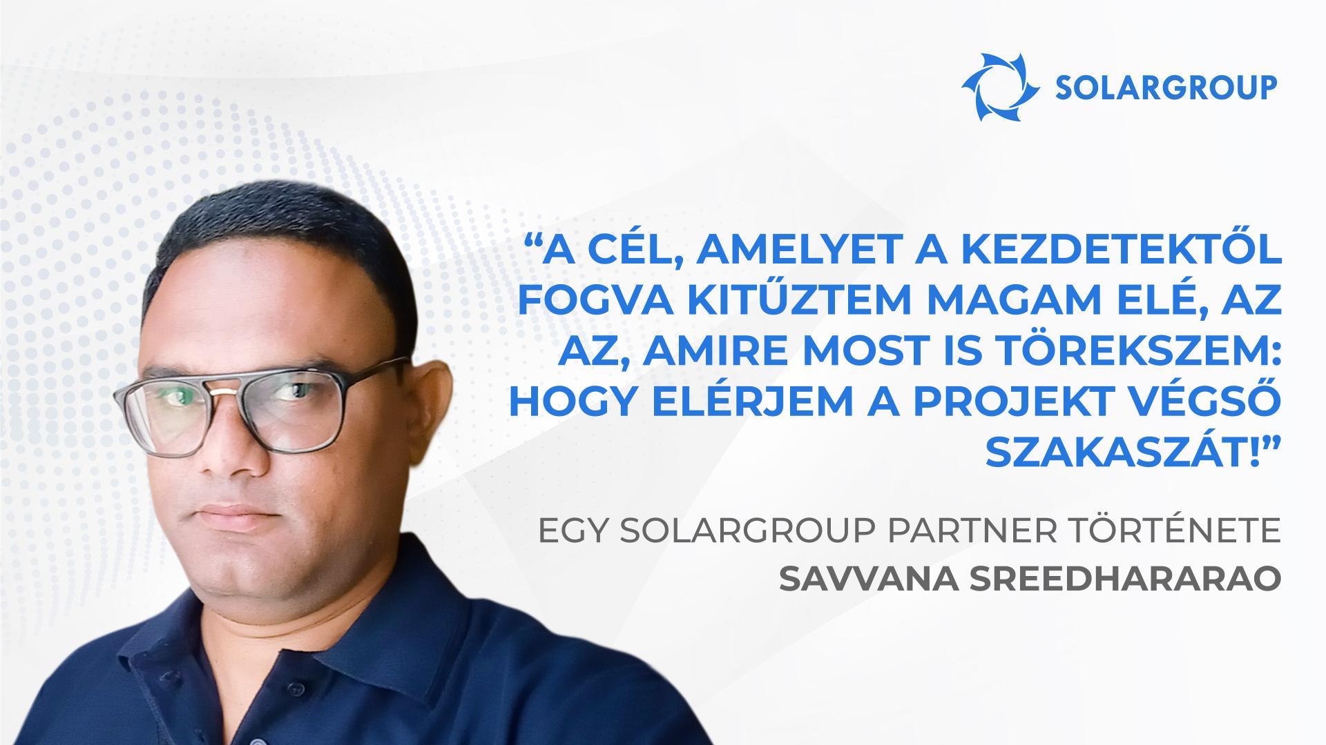 Miként érjük el a magasságot, ha a nulláról kezdjük | Savvana Sreedhararao partner története