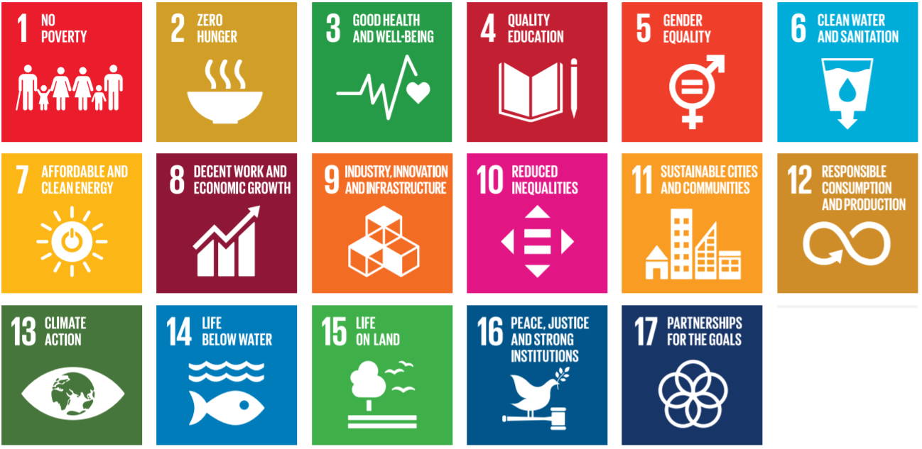 Staiy promotes sustainable development goals (SDGs), a new agenda for 2030 that may help climate change and poverty