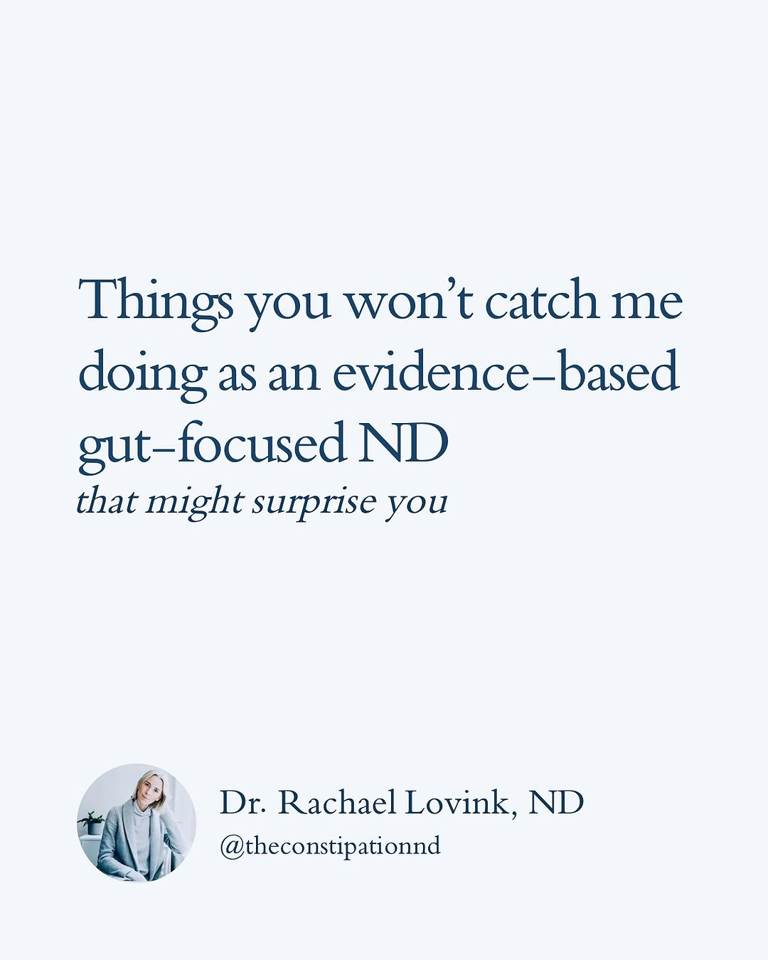 This post isn’t about being contrarian.
It’s about standing for evidence-based, effective gut care i...