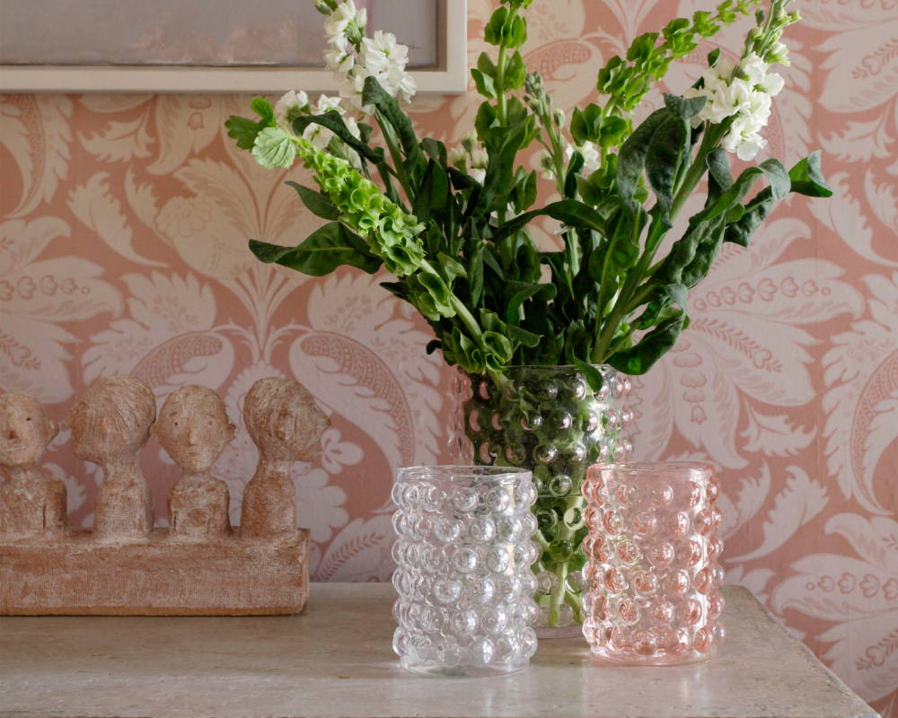 Glass Bubble Vases by Birdie Fortescue