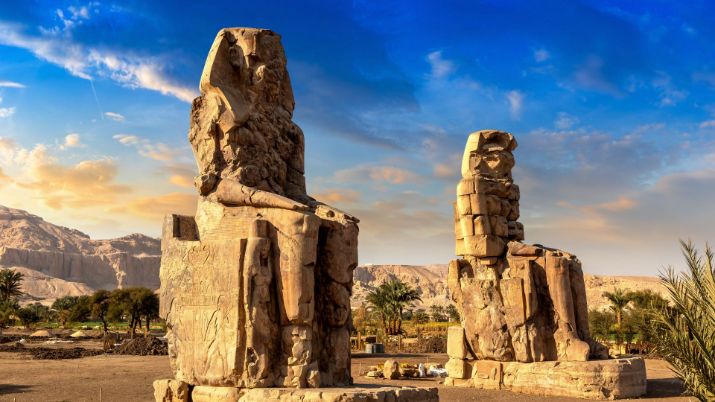 The Colossi of Memnon