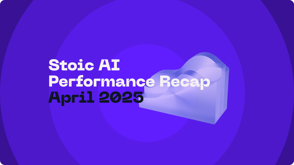 April 2025 Market Recap: Bitcoin Leads, Regulatory Focus Intensifies, and Stoic AI Strategies Performance