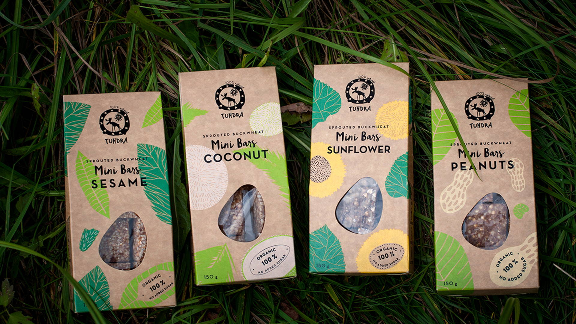 Featured image for The Packaging For These Healthy Snacks Reinforce a Natural Organic Feeling