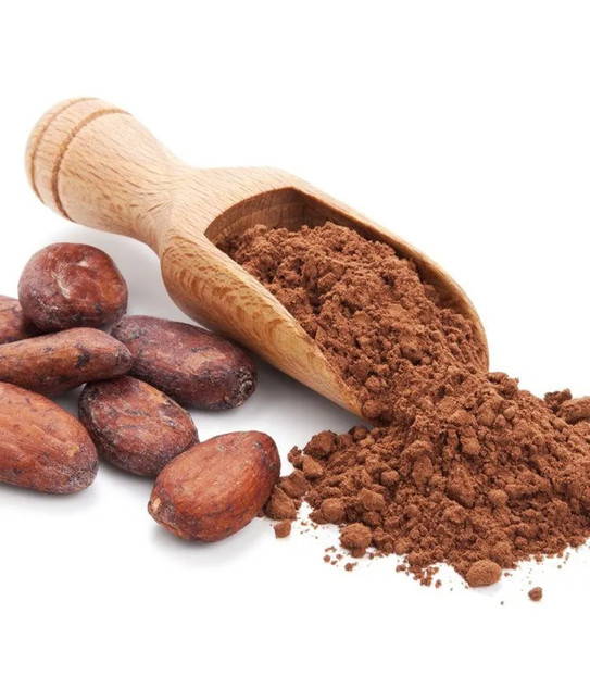 Raw Criollo cacao powder.