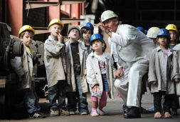 stiftung zollverein kinder mit bergman