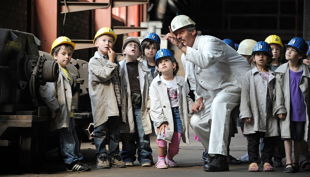 stiftung zollverein kinder mit bergman