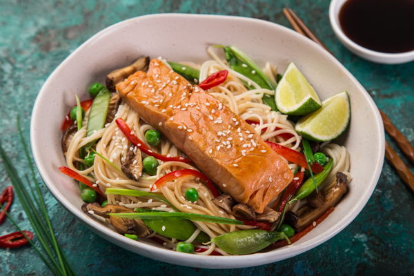 Photo of PREMIUM Sockeye Salmon Ponzu Ramen Bowl