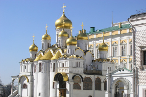 Московский Кремль (территория + 2 собора)
