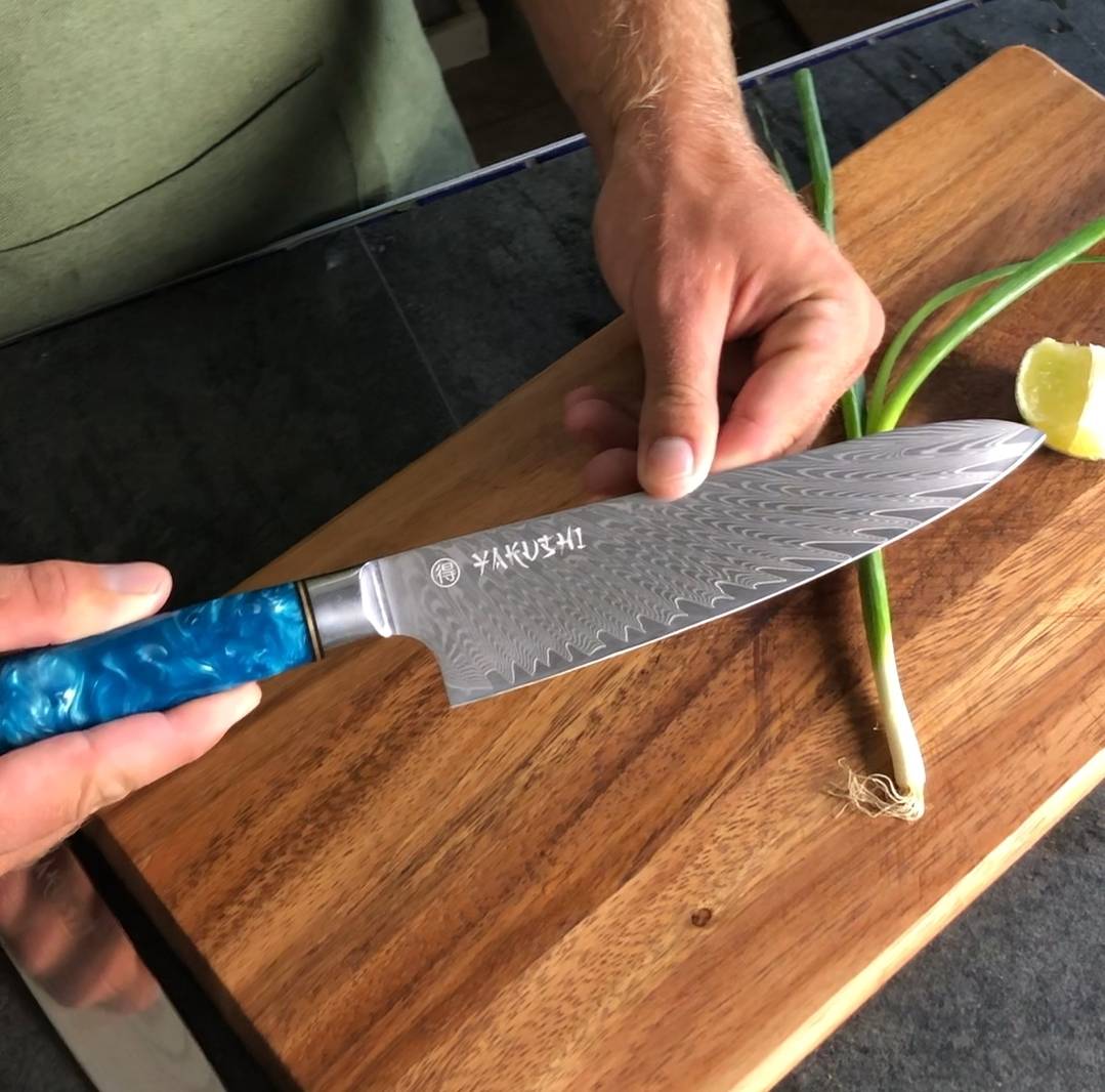 damascus steel chef knife