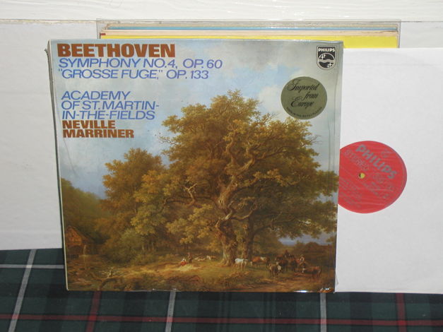 Marriner/AoStMitF - Beethoven No.4 Philips Import LP 9500