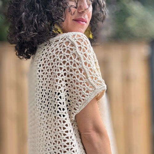 Maak het perfecte T-shirt voor de zomer | Lace Meadow Tee haakpatroon