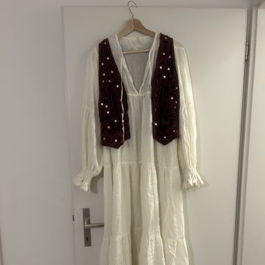 Boho Dress Nalini Leine  (ohne Weste) custom made