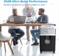 50dB ultra-quiet performance No worry to disturb your conversation or work
