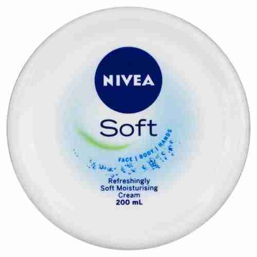 Nivea Soft Moisturising Cream With Vitamin E & Jojoba Oil 200Ml