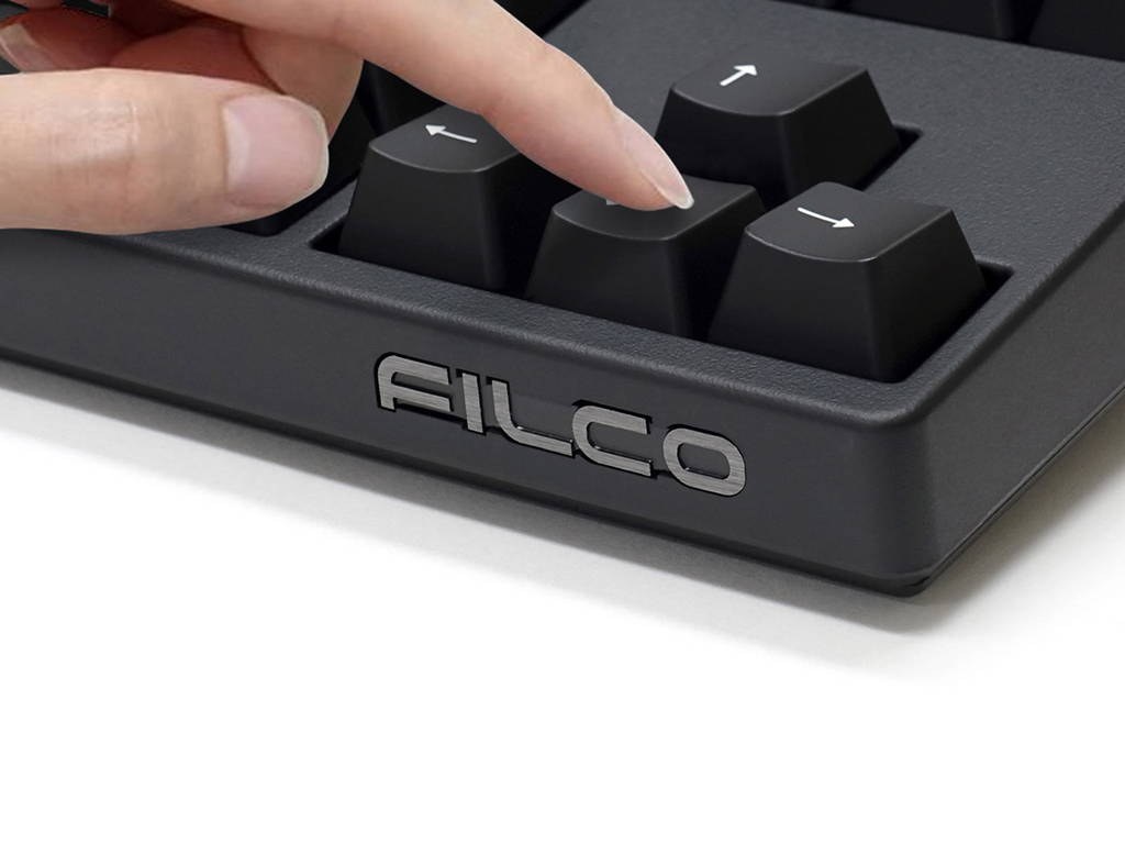 Nhìn nghiêng bàn phím cơ Filco Minila-R