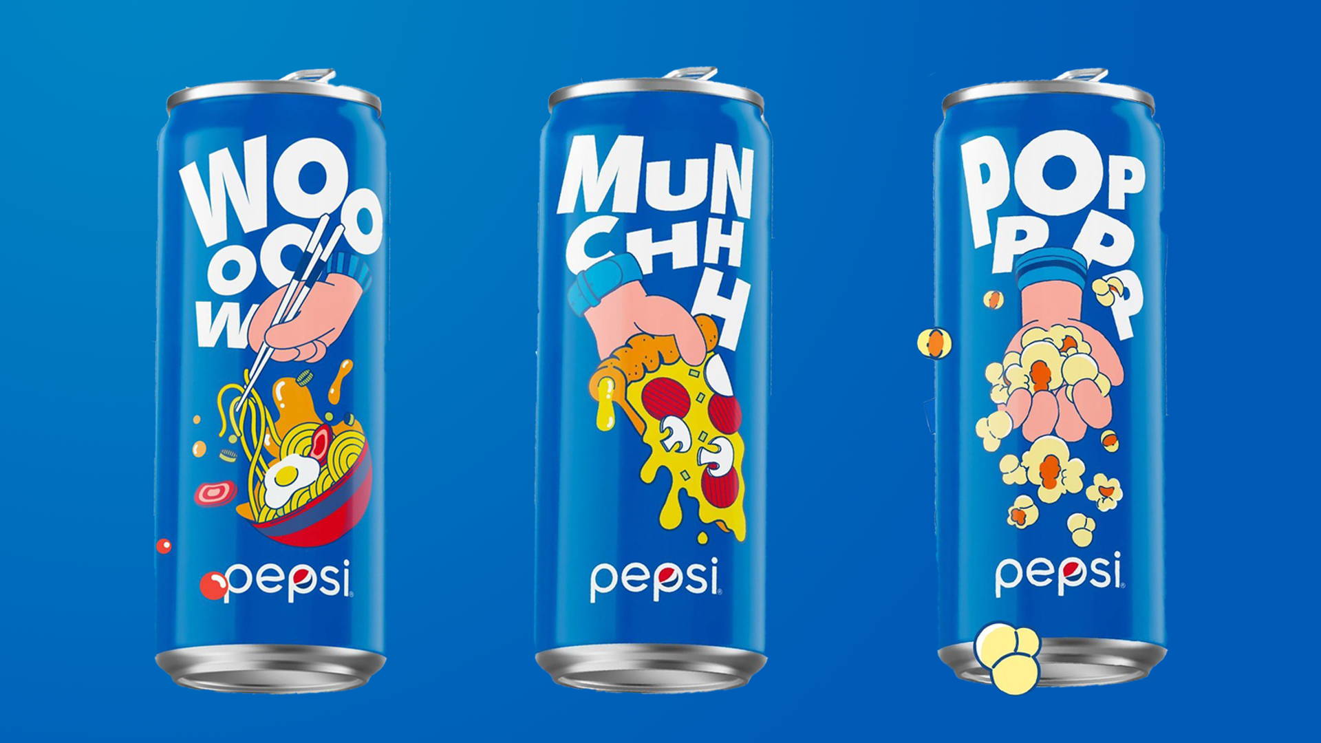 Featured image for Pepsi Says It Goes Better With Food, Creates Tasty Comic Book-Inspired Cans