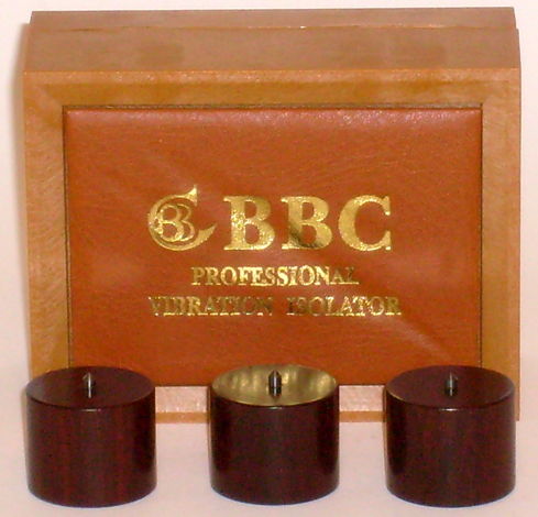 BBC Zitan Wood Isolation Bases with Tungsten Carbide Sp...