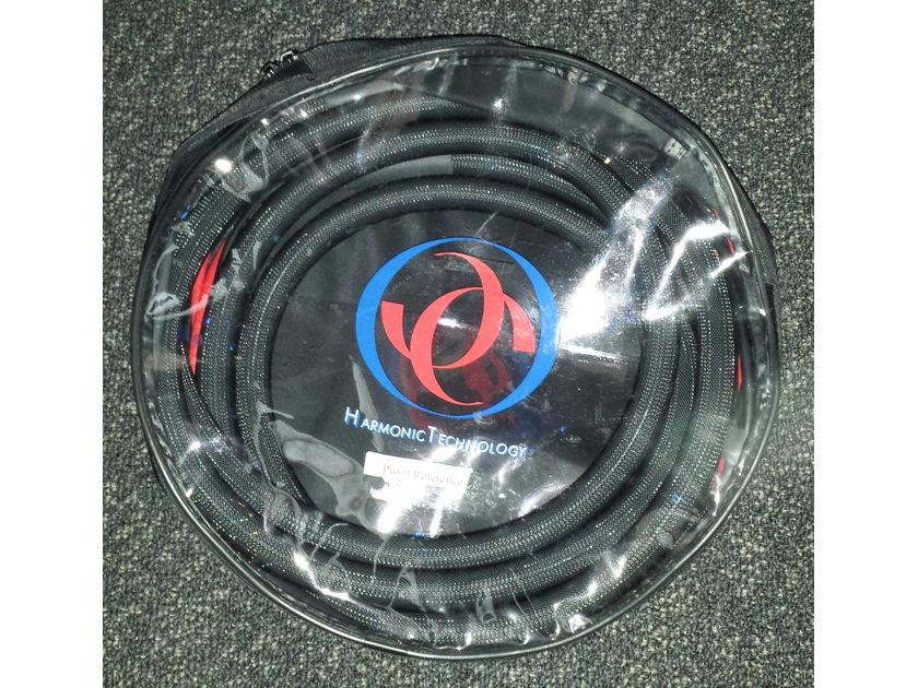 Harmonic Technologies Pro 9 Reference 8ft long Internal Bi Wire Speaker Cables!!!