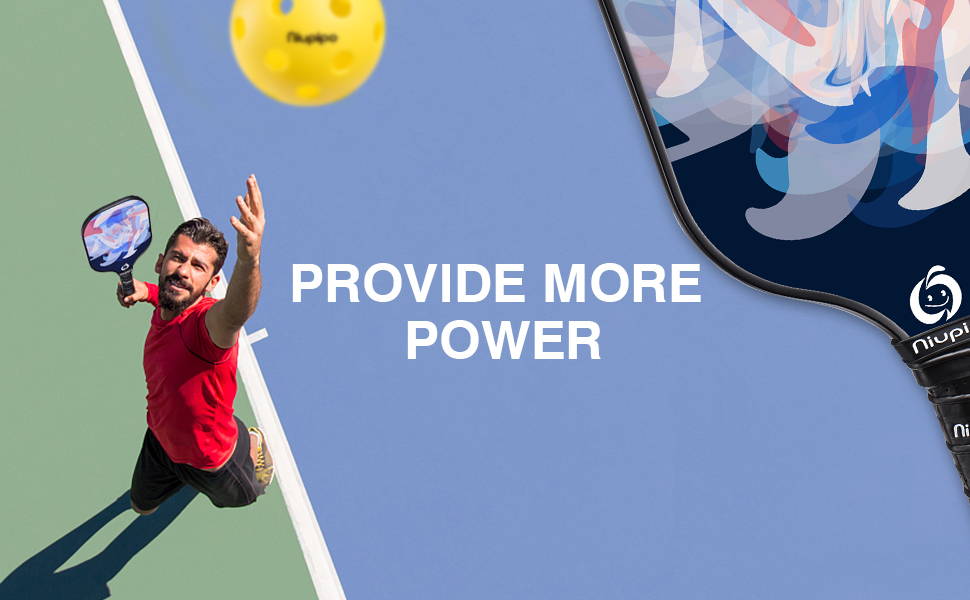 Niupipo Basswood Paddles provided pickleball players more power 
