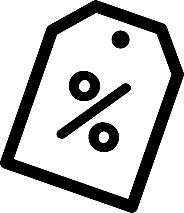 Price tag icon.