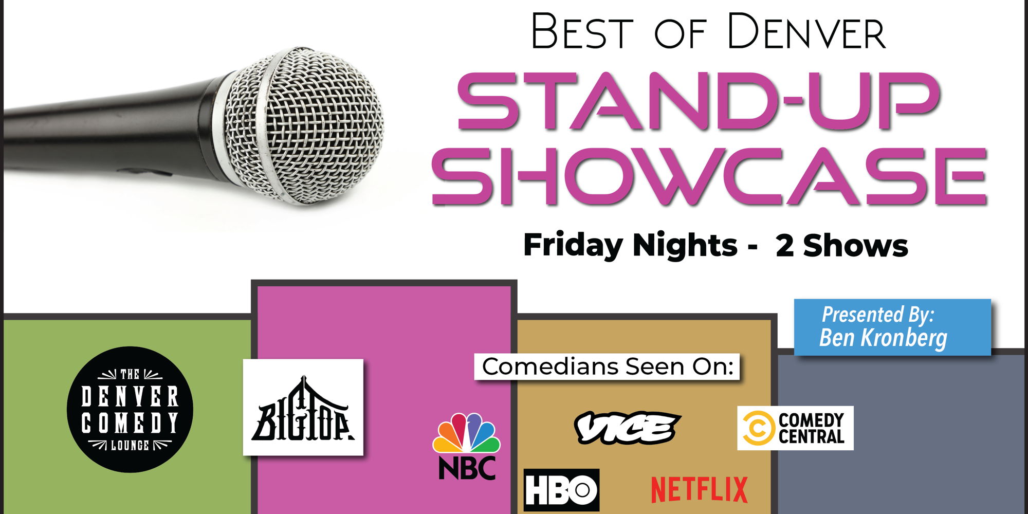 Comedy Showcase promotional image