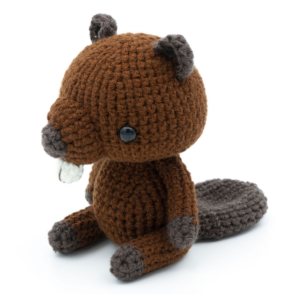 Amigurumi Woodland Beaver