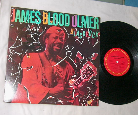JAMES BLOOD ULMER - BLACK ROCK - - RARE ORIG 1982 BLUES...