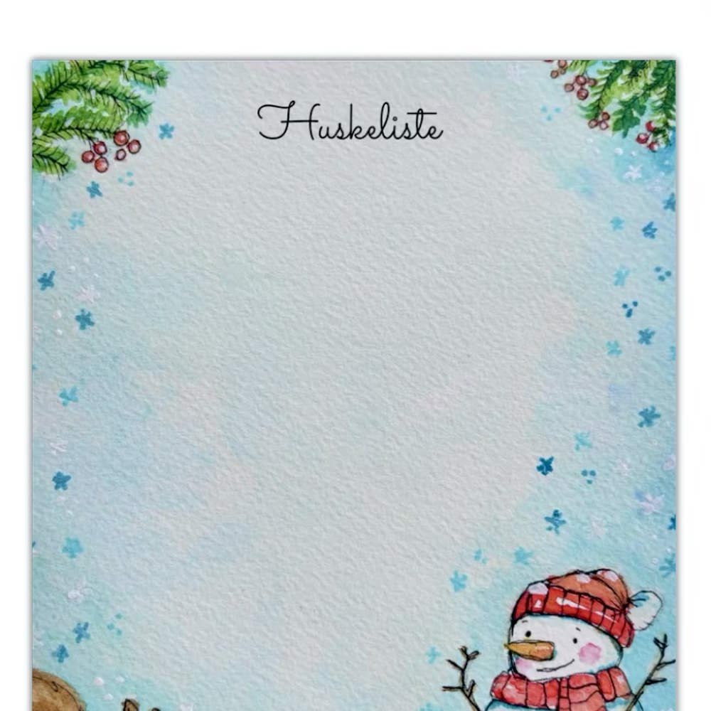 Huskeblokk vinter