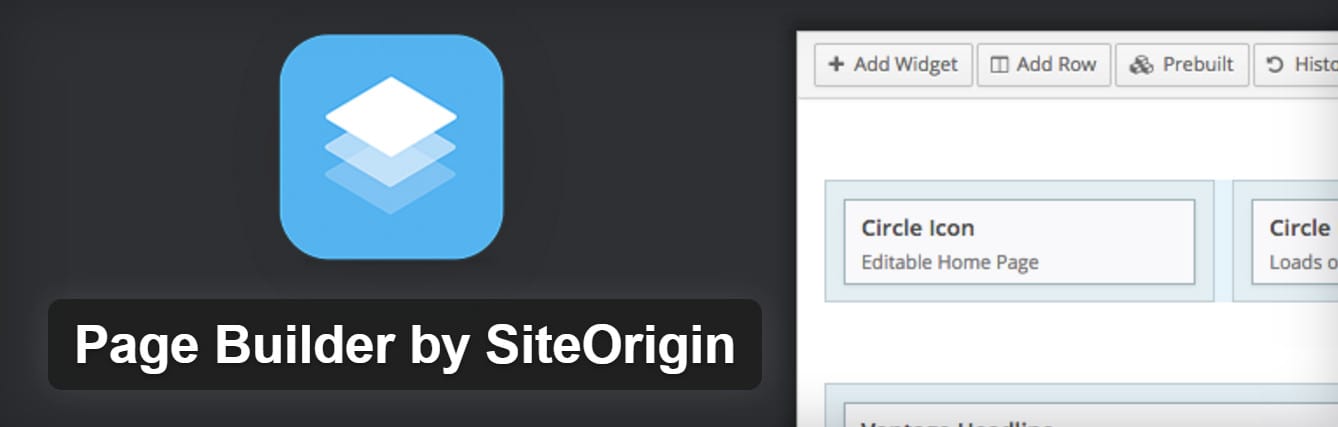 SITEORIGIN CSS для вордпресс. Home Page.