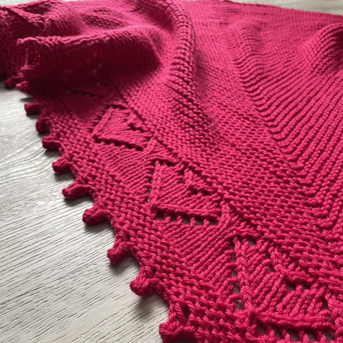 L'amour c'est tout Shawl (Love is Everything Shawl)