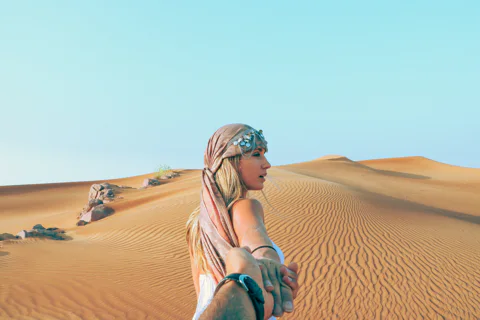 Desert Safari in the Lah Bab Desert