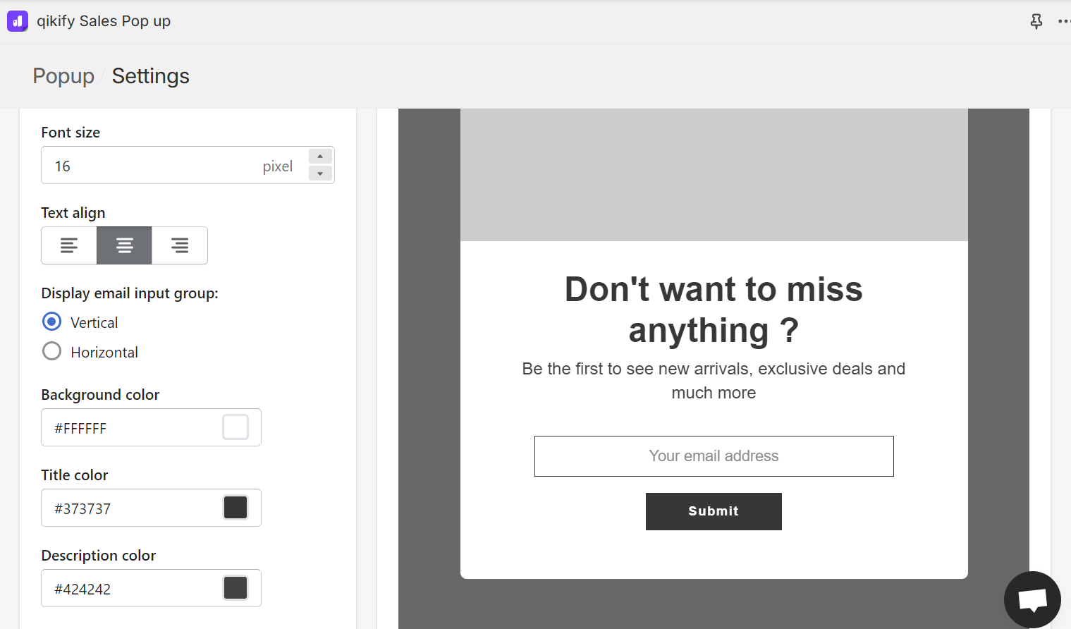 how to add newsletter popup in Shopify
