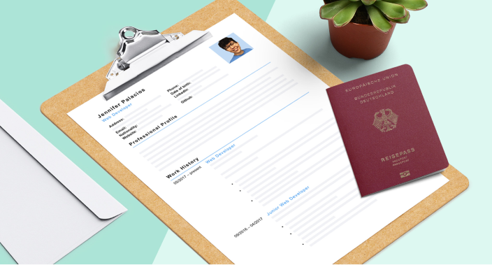 german cv template for citizenship