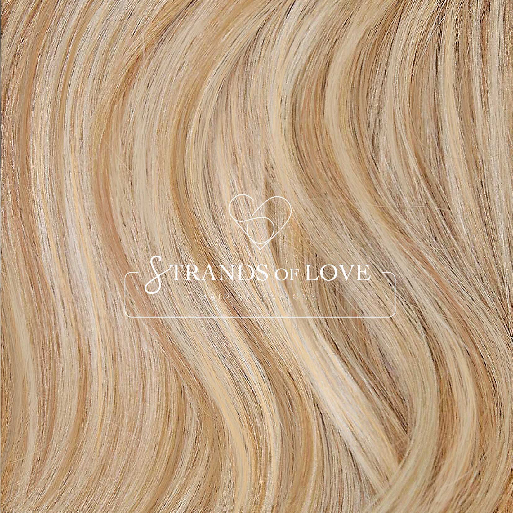 Strands Of Love Hair Extensions Colour Light Warm Highlight