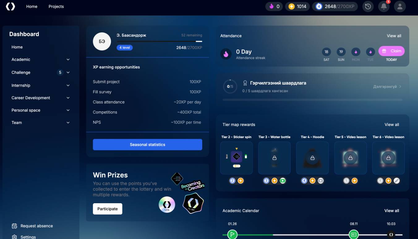 Esg developers developer - Chinzorig T.'s portfolio image