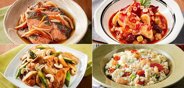 おうちの調味料で作れるオートメニューを食品メーカーとコラボ。